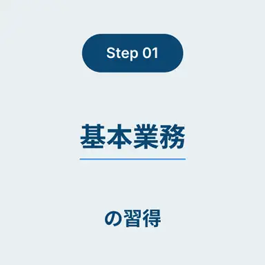 Step.01 基本業務の取得