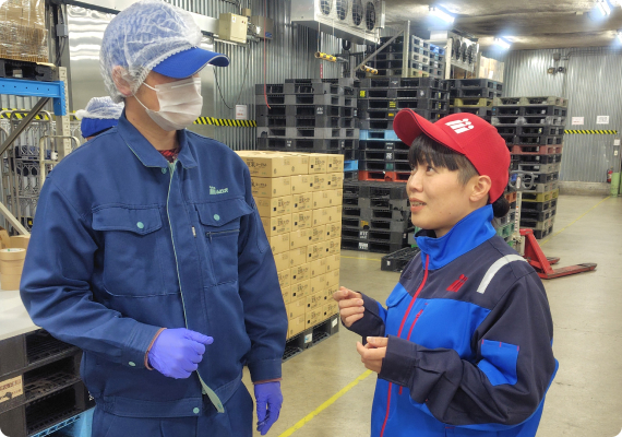 ｢日本の食のインフラを陰で支えている｣ 
という実感や誇りを感じるのは、
どんな瞬間ですか？